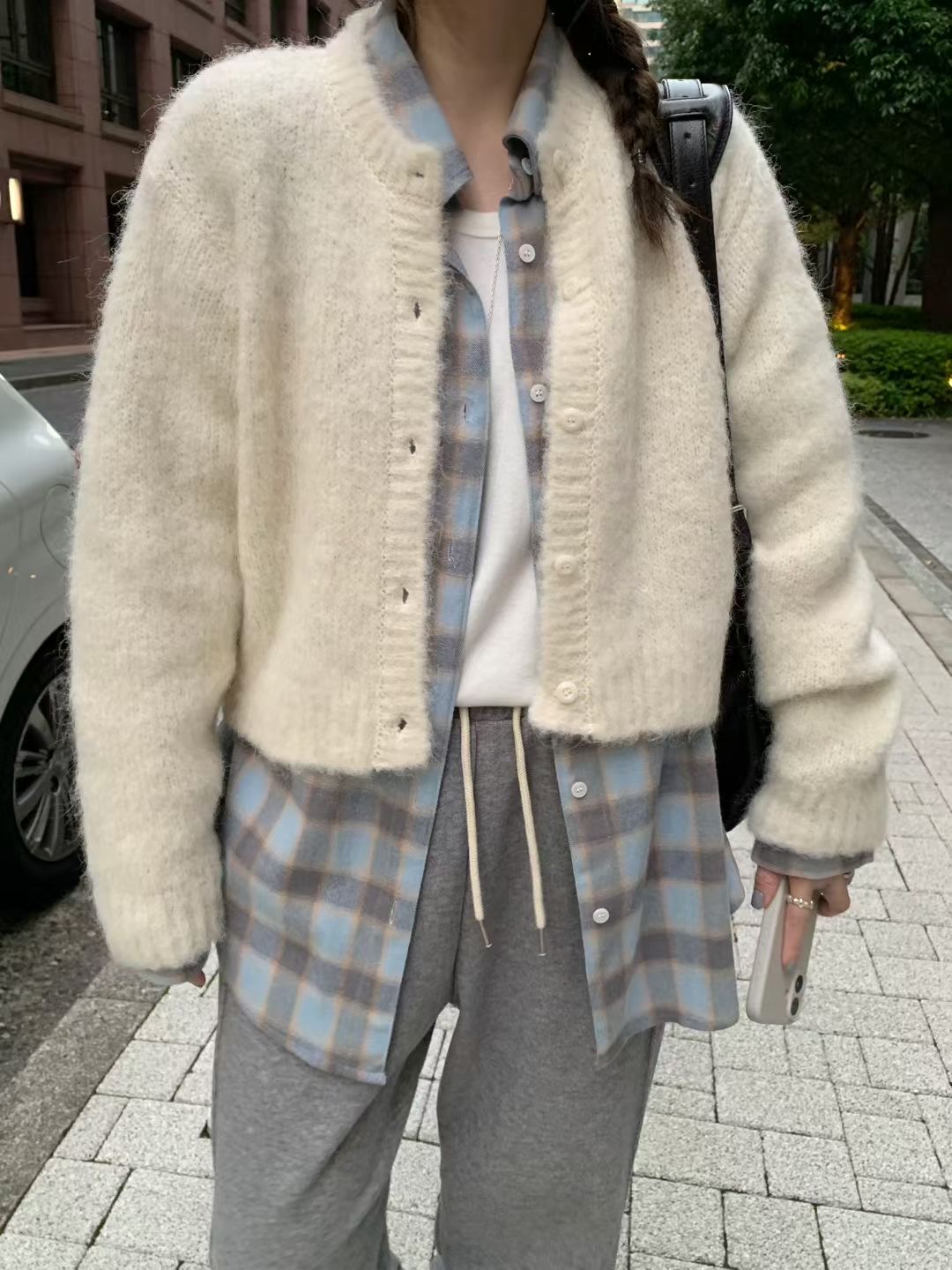 MELLOUNGE-멜라운지-T韓國直郵㊣女裝新品時尚休閑針織衫MELLOUNGE-T針織衫圖色2