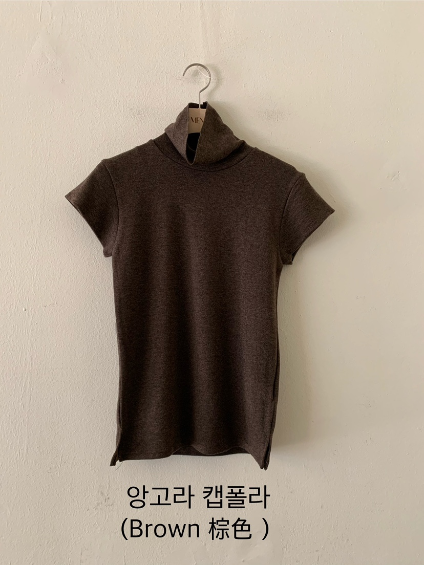 MENG東大門㊣直郵女士新款真品人氣職業熱賣推薦25秋冬T恤安哥拉MENGT恤圖色3