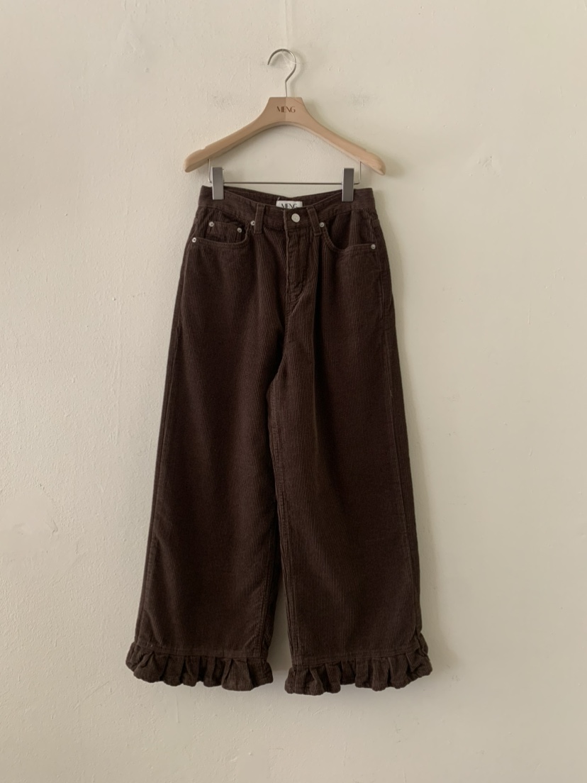 MENG韓國代購㊣女士新品推薦休閑熱賣職業25秋冬時尚休閑褲MENG休閑褲圖色1