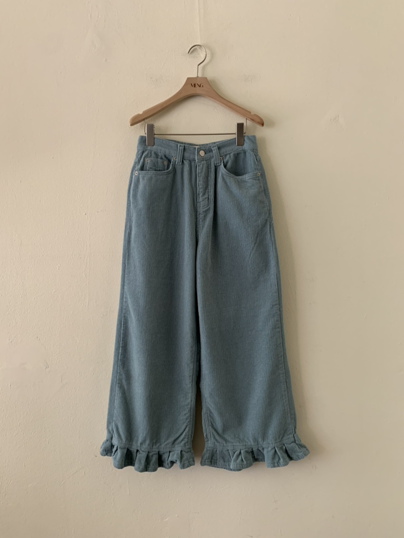 MENG韓國代購㊣女士新品推薦休閑熱賣職業25秋冬時尚休閑褲MENG休閑褲圖色3