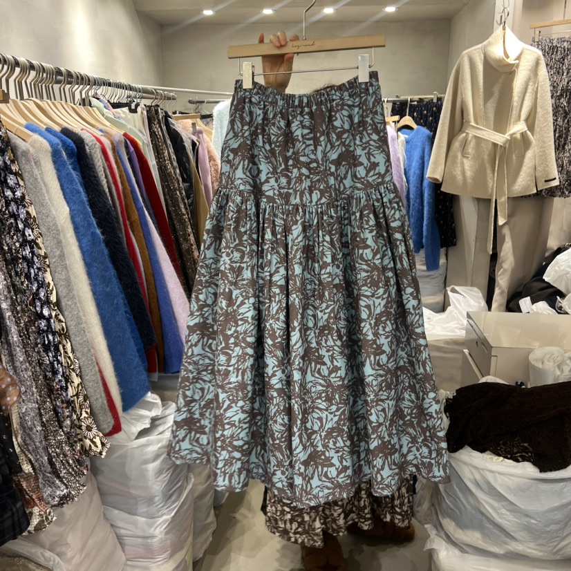 LOGROAD東大門㊣直郵女士新款推薦職業人氣真品半身裙中短裙LOG ROAD半身裙/中短裙圖色1