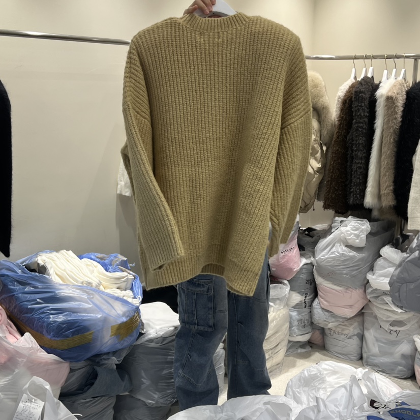 ENDOLPHIN韓國直郵㊣女士新品推薦真品25秋冬職業人氣時尚毛衣ENDOLPHIN毛衣