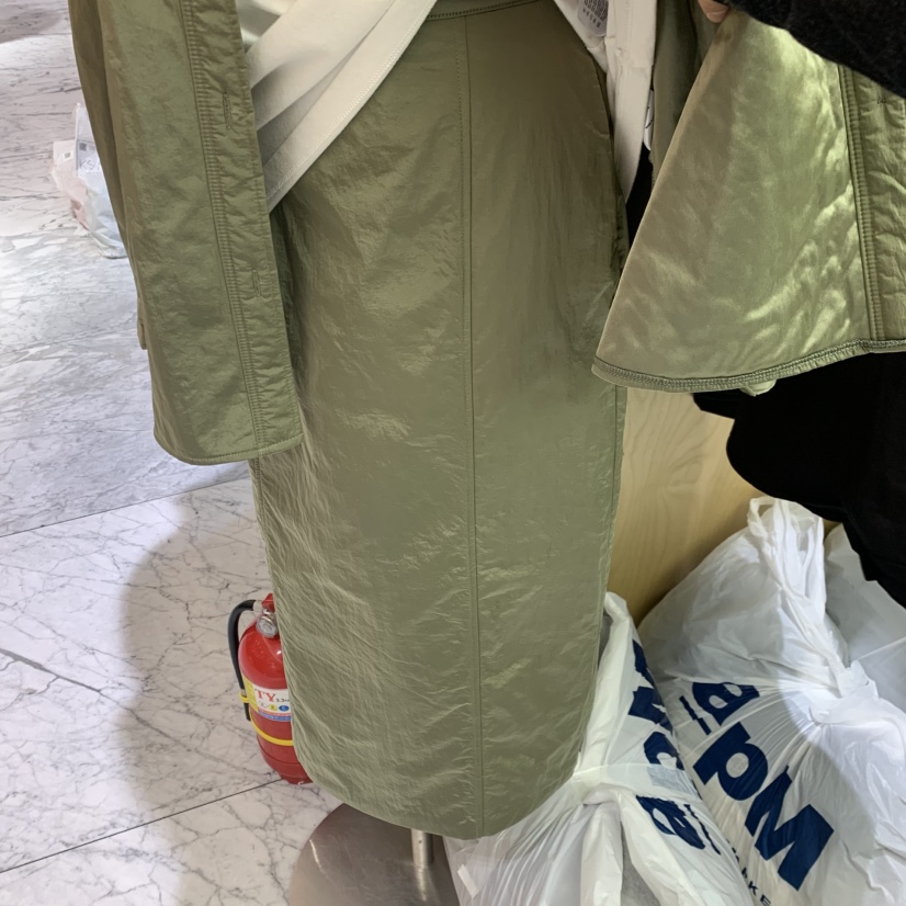 PLEASURE東大門㊣直郵女士新款真品職業推薦半身裙中短裙棉PLEASURE半身裙/中短裙圖色2