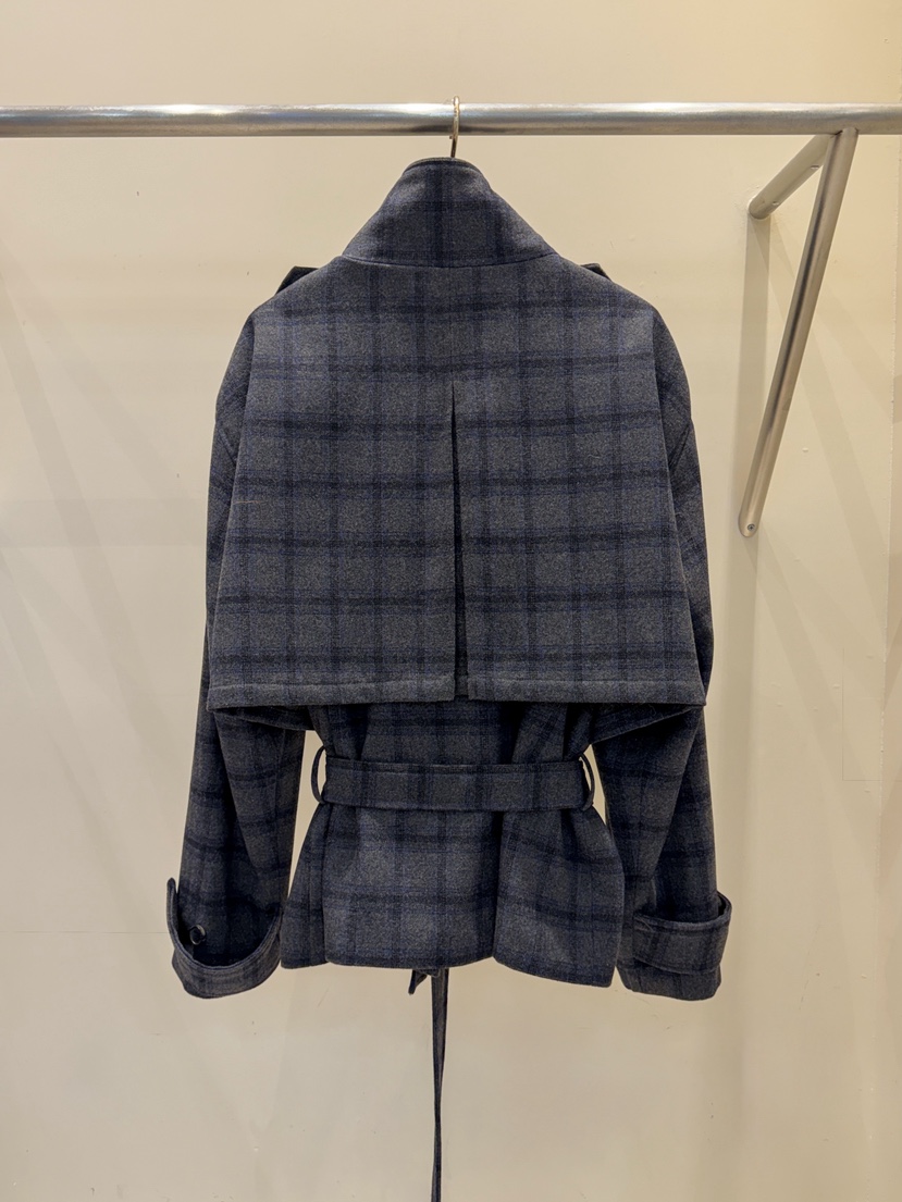 81 MARKET-L東大門㊣直郵女裝新品25秋冬休閑時尚夾克含腰帶81 MARKET-L夾克