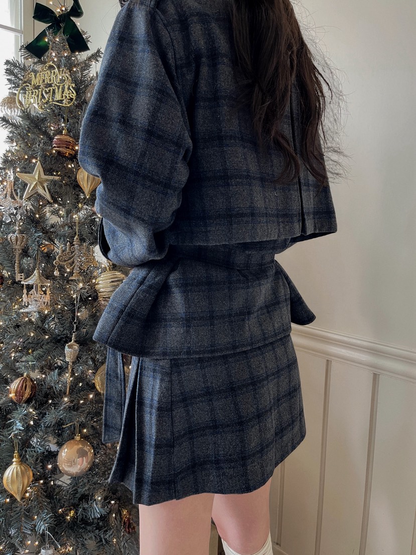 81 MARKET-L東大門㊣直郵女裝新品25秋冬休閑時尚夾克含腰帶81 MARKET-L夾克