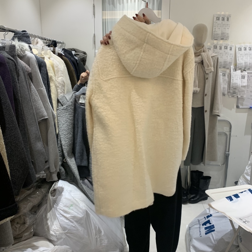 MONDAY TO SUNDAY韓國代購㊣女士新款25秋冬人氣中長款大衣MONDAY TO SUNDAY中長款大衣