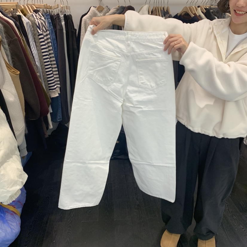 TAFFETA東大門㊣代購女裝新款真品人氣時尚職業休閑推薦牛仔褲TAFFETA牛仔褲