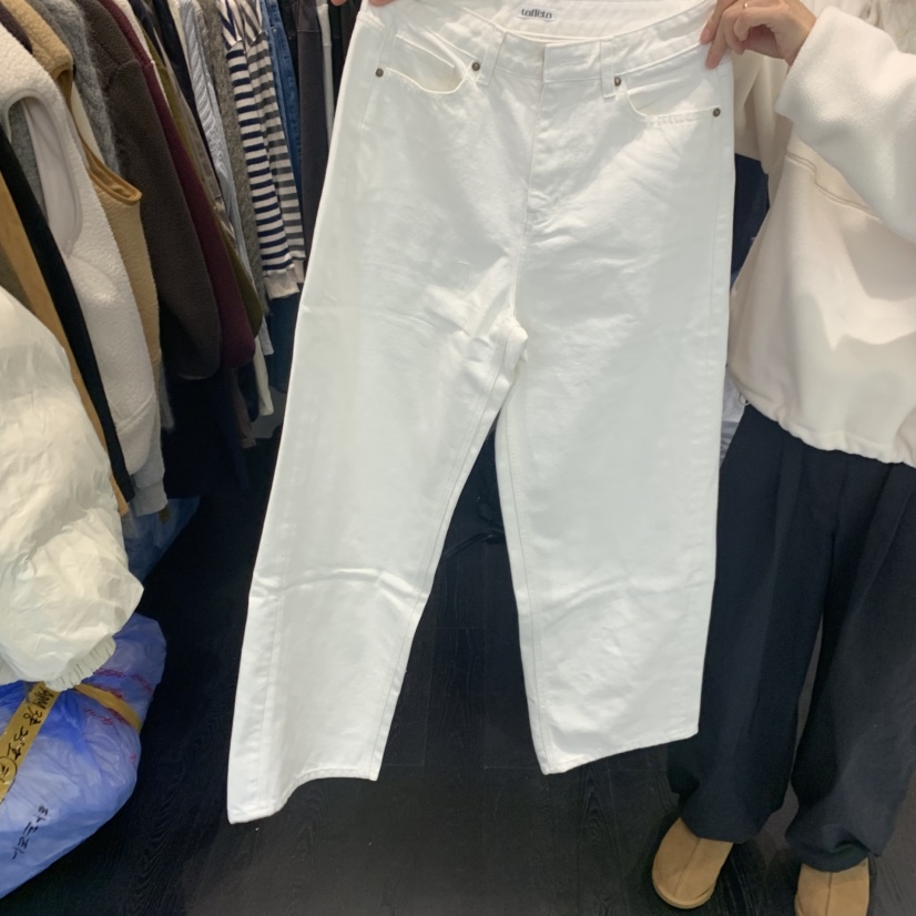TAFFETA東大門㊣代購女裝新款真品人氣時尚職業休閑推薦牛仔褲TAFFETA牛仔褲圖色1