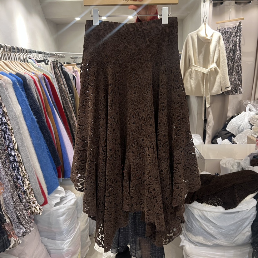 LOGROAD韓國代購㊣女士新品時尚真品推薦25秋冬半身裙中短裙LOG ROAD半身裙/中短裙圖色2