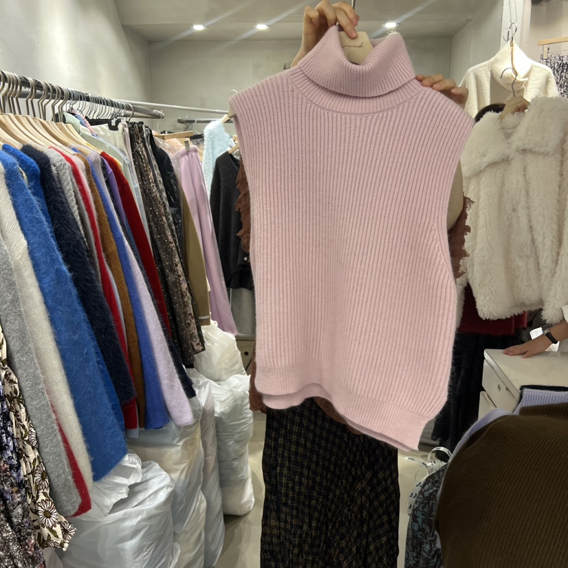 LOGROAD韓國直郵㊣女士新款休閑職業時尚人氣熱賣吊帶背心浣熊LOG ROAD吊帶/背心圖色1