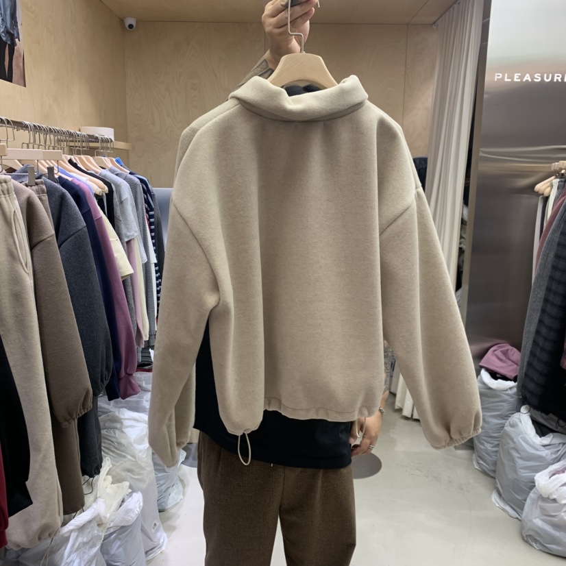 PLEASURE韓國直郵㊣女士新品時尚真品職業熱賣25秋冬人氣衛衣PLEASURE衛衣