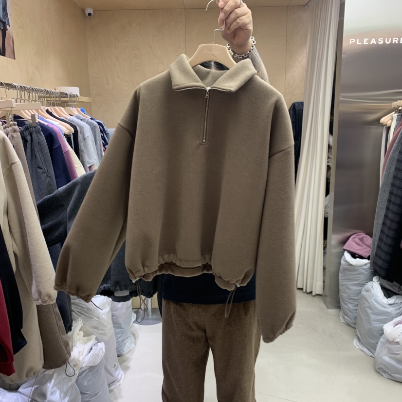 PLEASURE韓國直郵㊣女士新品時尚真品職業熱賣25秋冬人氣衛衣PLEASURE衛衣圖色2