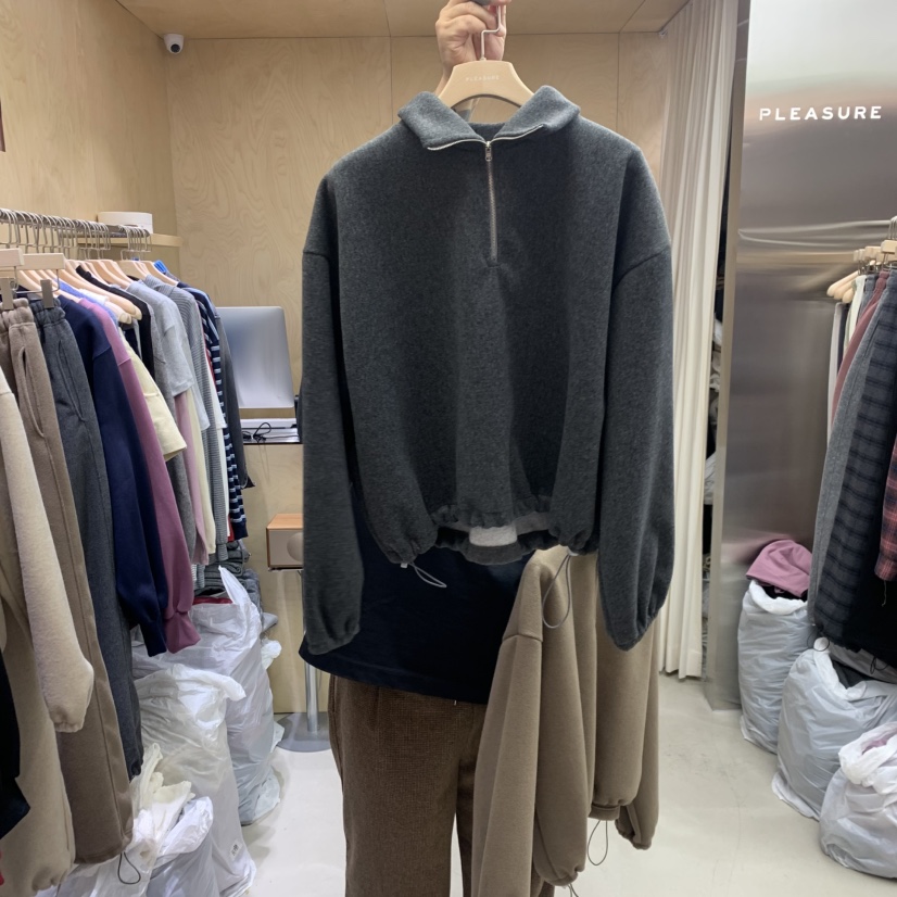 PLEASURE韓國直郵㊣女士新品時尚真品職業熱賣25秋冬人氣衛衣PLEASURE衛衣圖色3