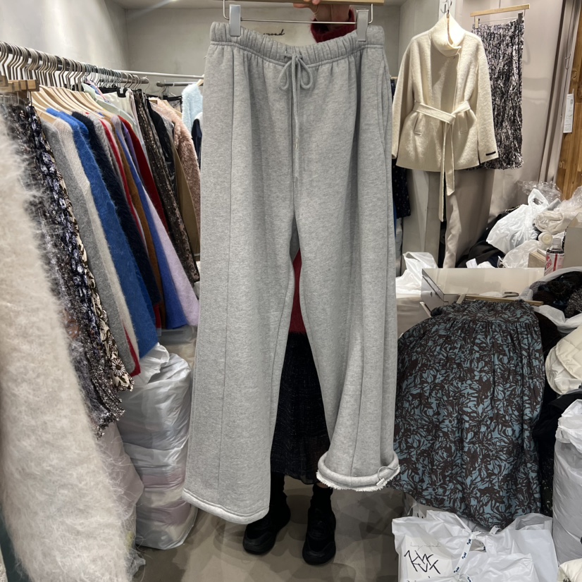 LOGROAD韓國直郵㊣女裝新品真品時尚職業人氣熱賣休閑褲加絨LOG ROAD休閑褲