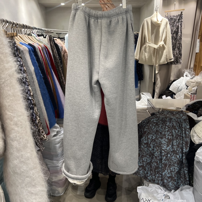 LOGROAD韓國直郵㊣女裝新品真品時尚職業人氣熱賣休閑褲加絨LOG ROAD休閑褲