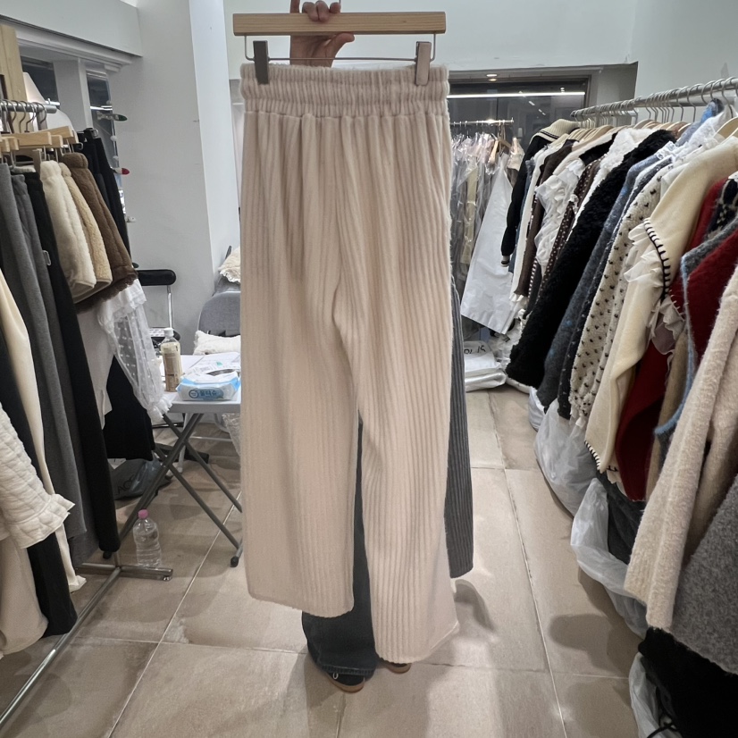 ARANCIA東大門㊣代購女士新品25秋冬人氣熱賣推薦休閑褲條紋ARANCIA休閑褲