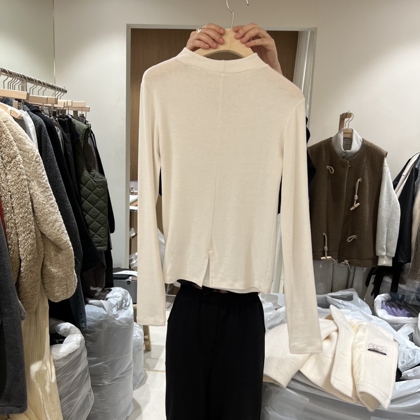 HOWFF韓國代購㊣女士新品時尚熱賣真品休閑人氣職業長袖T恤HOWFF長袖T恤