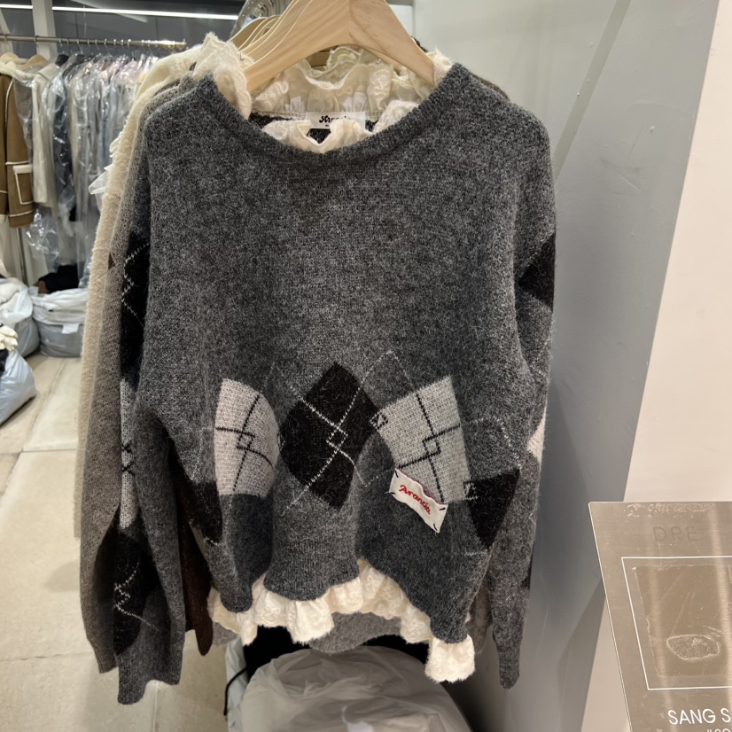 ARANCIA東大門㊣代購女裝新品25秋冬職業熱賣人氣真品休閑毛衣ARANCIA毛衣圖色1