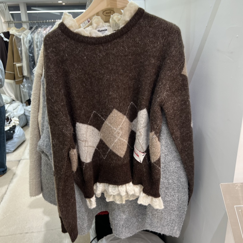 ARANCIA東大門㊣代購女裝新品25秋冬職業熱賣人氣真品休閑毛衣ARANCIA毛衣圖色3
