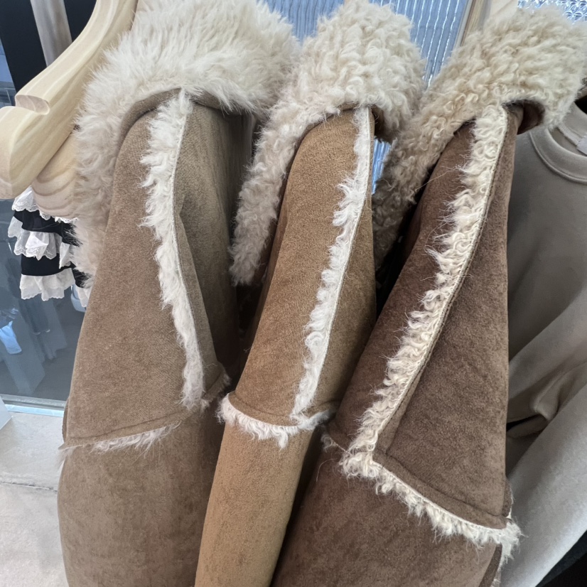 ARANCIA東大門㊣直郵女裝新款時尚人氣休閑25秋冬真品夾克毛皮ARANCIA夾克