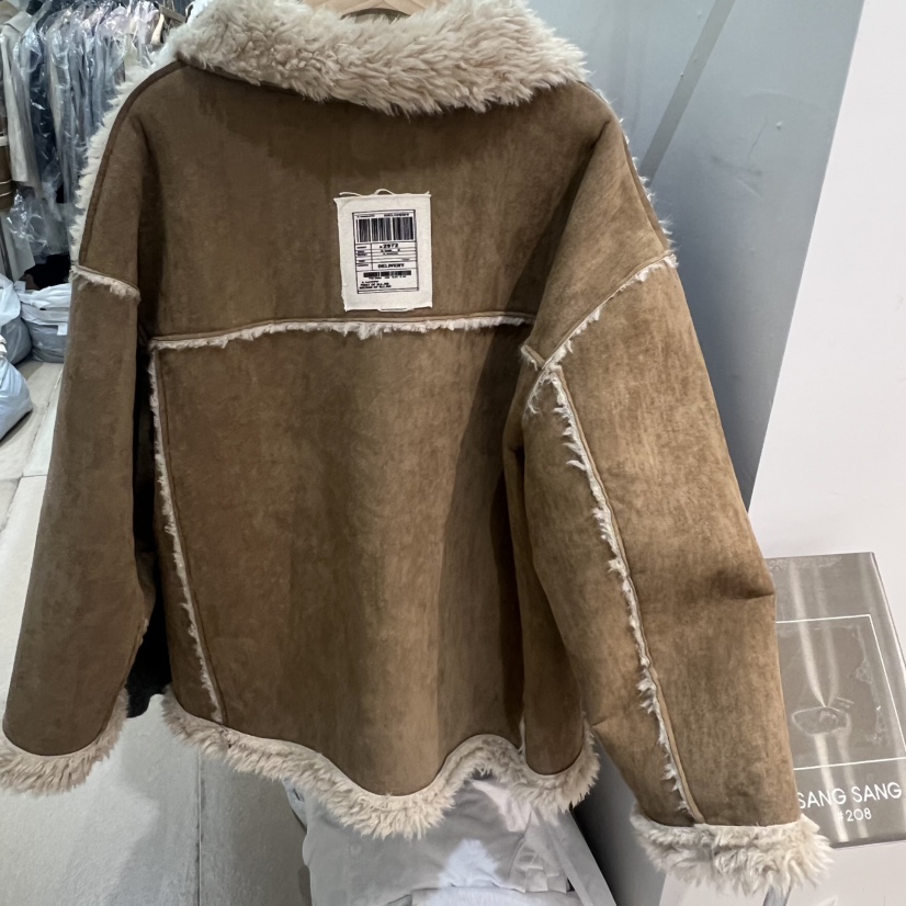 ARANCIA東大門㊣直郵女裝新款時尚人氣休閑25秋冬真品夾克毛皮ARANCIA夾克