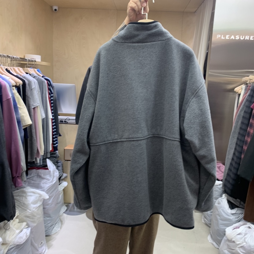 PLEASURE東大門㊣直郵女裝新品人氣真品熱賣休閑時尚夾克口袋PLEASURE夾克