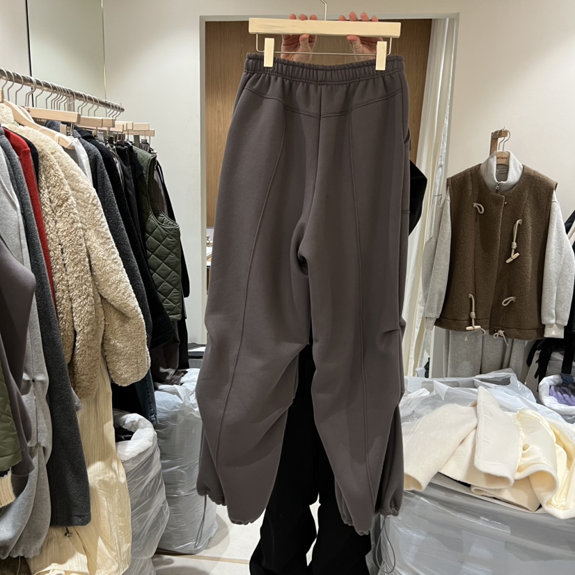 HOWFF韓國代購㊣女裝新款真品休閑職業人氣時尚熱賣休閑褲加絨HOWFF休閑褲