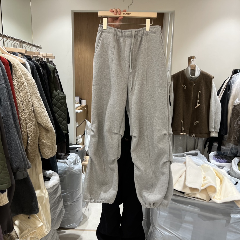 HOWFF韓國代購㊣女裝新款真品休閑職業人氣時尚熱賣休閑褲加絨HOWFF休閑褲圖色3