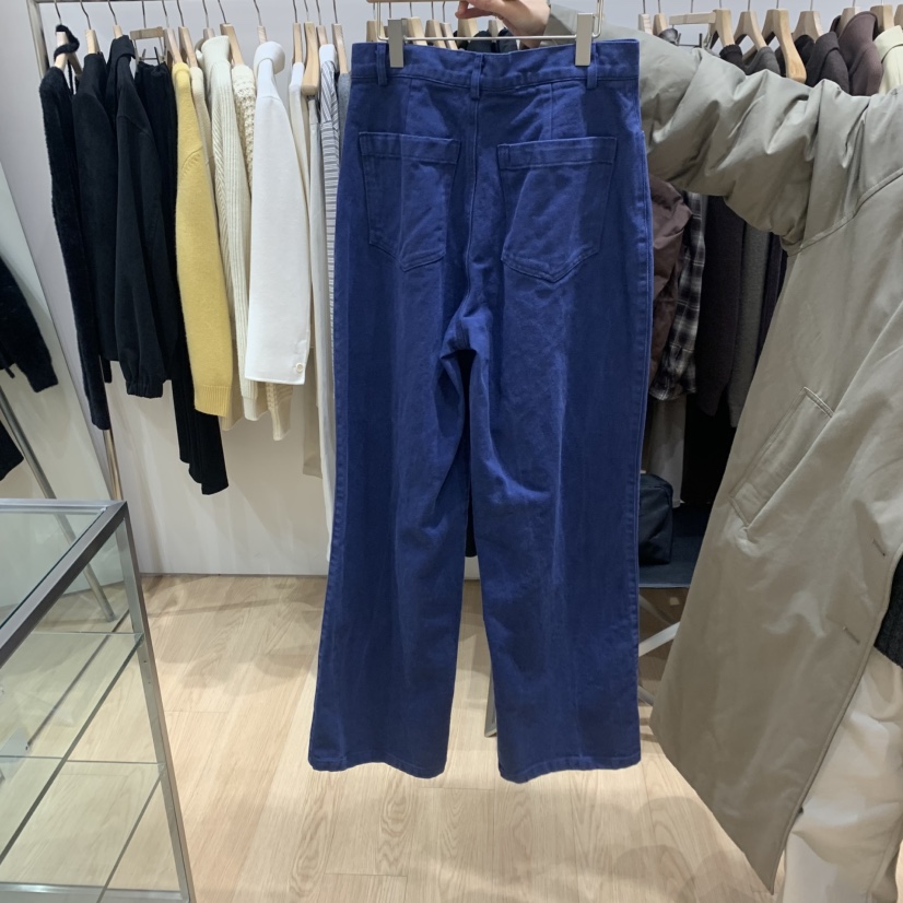 HAUS-A韓國代購㊣女士新款休閑人氣熱賣職業時尚25秋冬牛仔褲HAUS-A牛仔褲