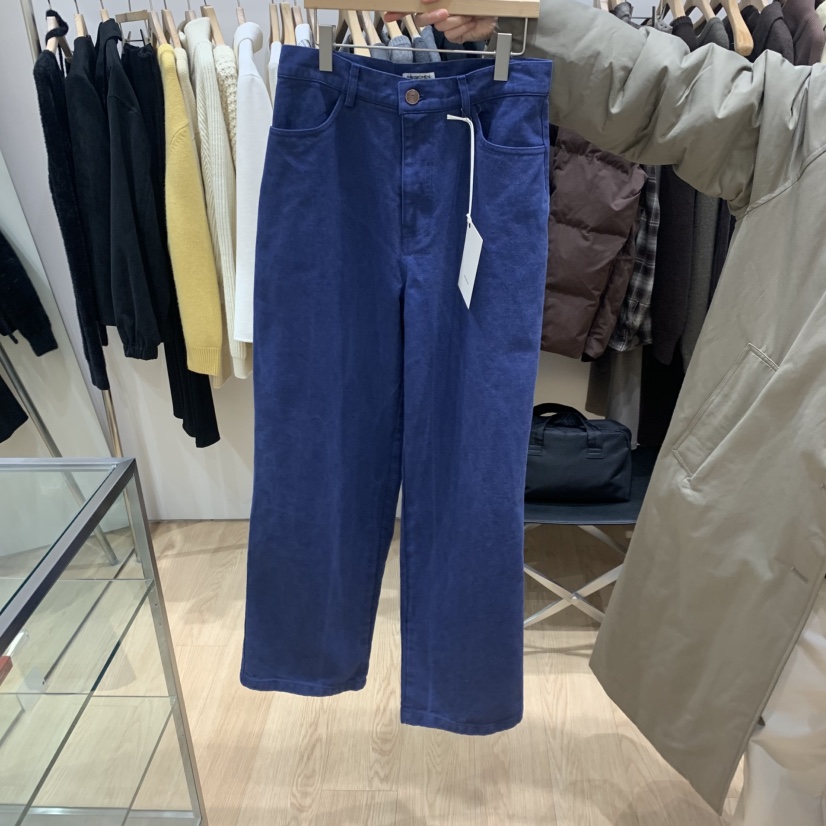 HAUS-A韓國代購㊣女士新款休閑人氣熱賣職業時尚25秋冬牛仔褲HAUS-A牛仔褲圖色1