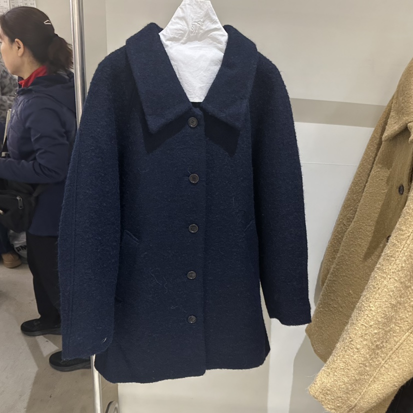 LOVE YOU SO MUCH/MORE THAN YESTERDAY東大門㊣實拍女裝新品職業中長款大衣LYSM/MORE THAN YESTERDAY中長款大衣圖色2