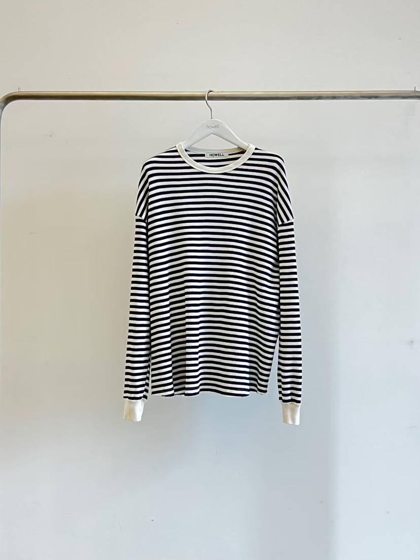 HOWELL韓國直郵㊣女裝新款真品推薦熱賣職業人氣25秋冬時尚T恤HOWELLT恤圖色1