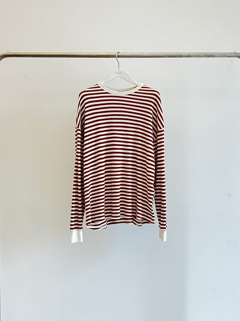HOWELL韓國直郵㊣女裝新款真品推薦熱賣職業人氣25秋冬時尚T恤HOWELLT恤圖色2