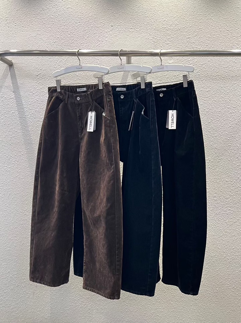 HOWELL東大門㊣代購女裝新款熱賣真品25秋冬推薦人氣休閑褲HOWELL休閑褲