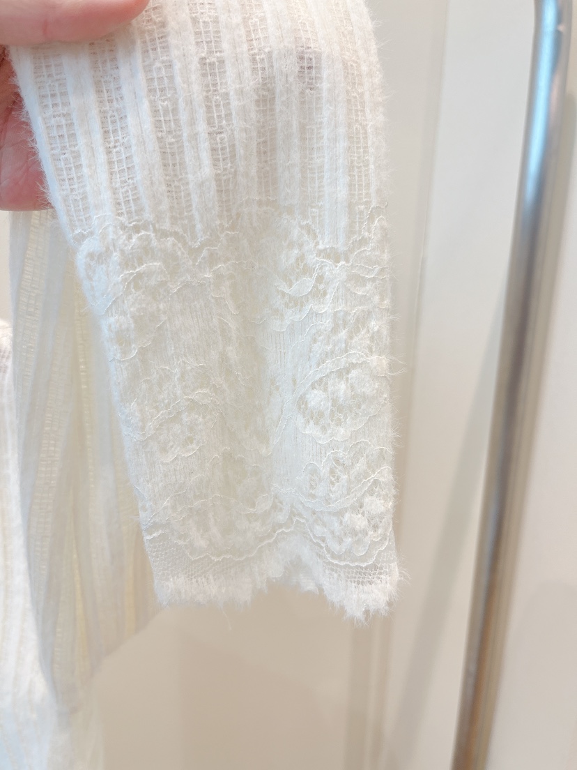 OVE東大門㊣代購女裝新品休閑25秋冬熱賣推薦人氣襯衫蕾絲衫OVE襯衫/蕾絲衫