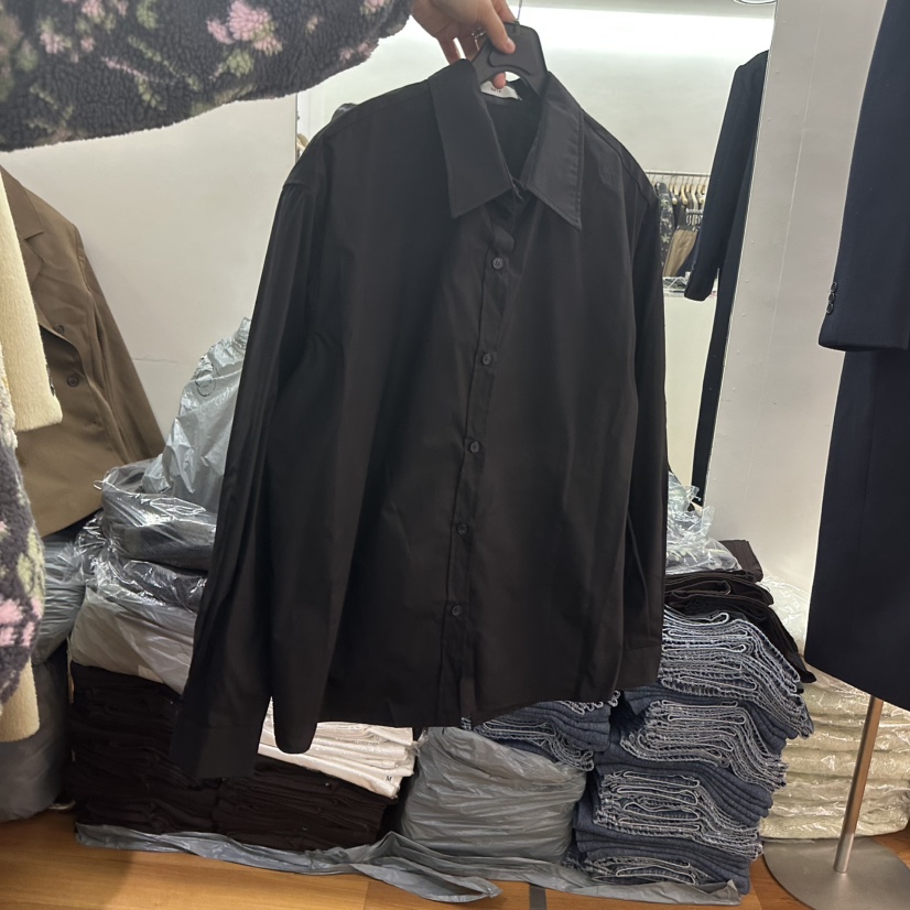 NAVE韓國代購㊣女裝新款職業時尚真品人氣推薦25秋冬襯衫蕾絲衫NAVE襯衫/蕾絲衫圖色2