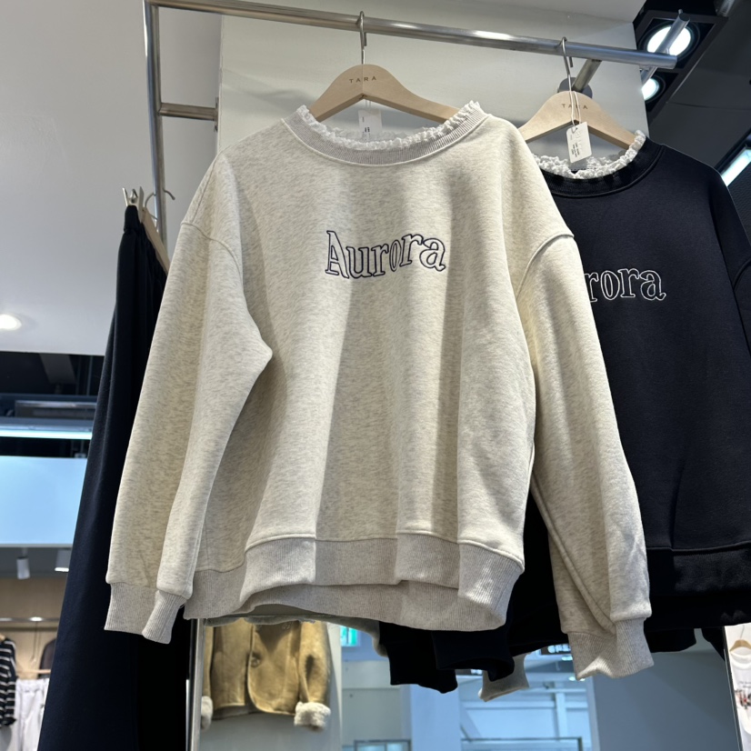 TARA東大門㊣代購女士新款熱賣休閑推薦25秋冬真品時尚衛衣TARA衛衣圖色1