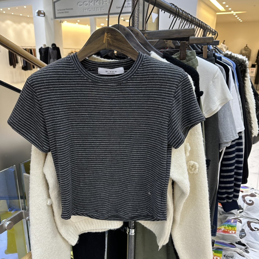 A2/D2韓國代購㊣女裝新品熱賣職業時尚推薦25秋冬T恤安哥拉A2/D2T恤圖色5