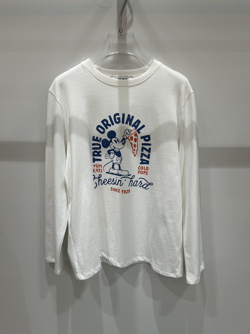 LOOKK東大門㊣代購女裝新品真品時尚推薦休閑人氣職業長袖T恤LOOKK長袖T恤圖色1