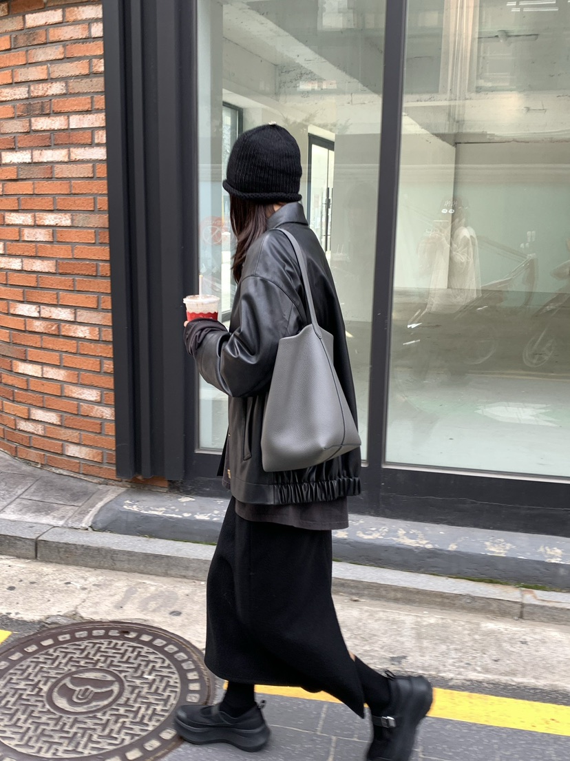 COURGETTE東大門㊣實拍女裝新款休閑25秋冬職業人氣推薦長裙COURGETTE長裙