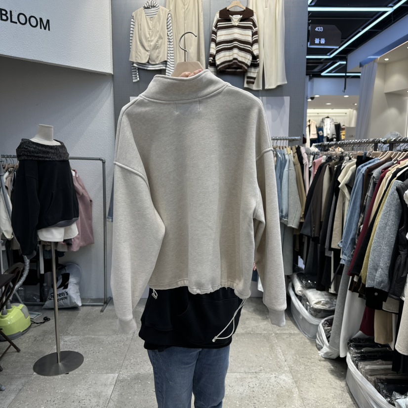 BLOOM韓國直郵㊣女士新款推薦人氣時尚25秋冬職業熱賣休閑衛衣BLOOM-Q衛衣