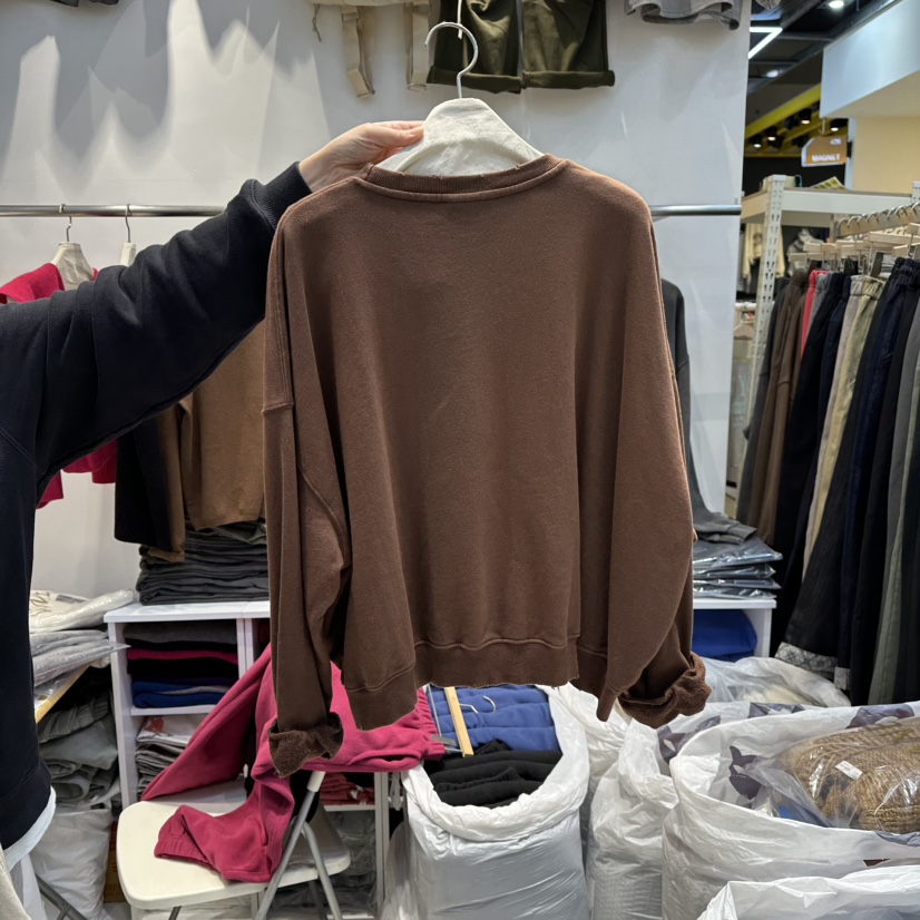 WASHBLUE東大門㊣實拍女裝新款時尚職業真品熱賣25秋冬衛衣打折WASHBLUE衛衣