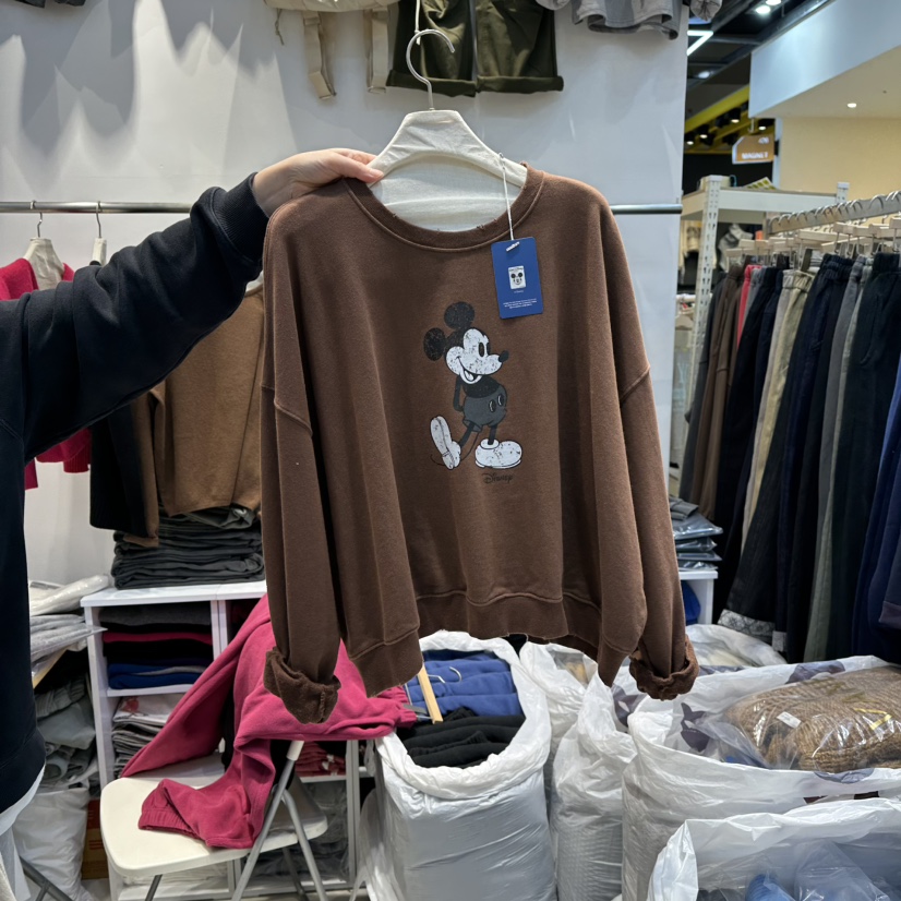 WASHBLUE東大門㊣實拍女裝新款時尚職業真品熱賣25秋冬衛衣打折WASHBLUE衛衣圖色2