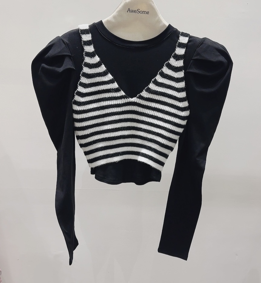 AWESOME-P東大門㊣實拍女裝新品職業人氣熱賣25秋冬套裝兩件套AWESOME-P套裝圖色2