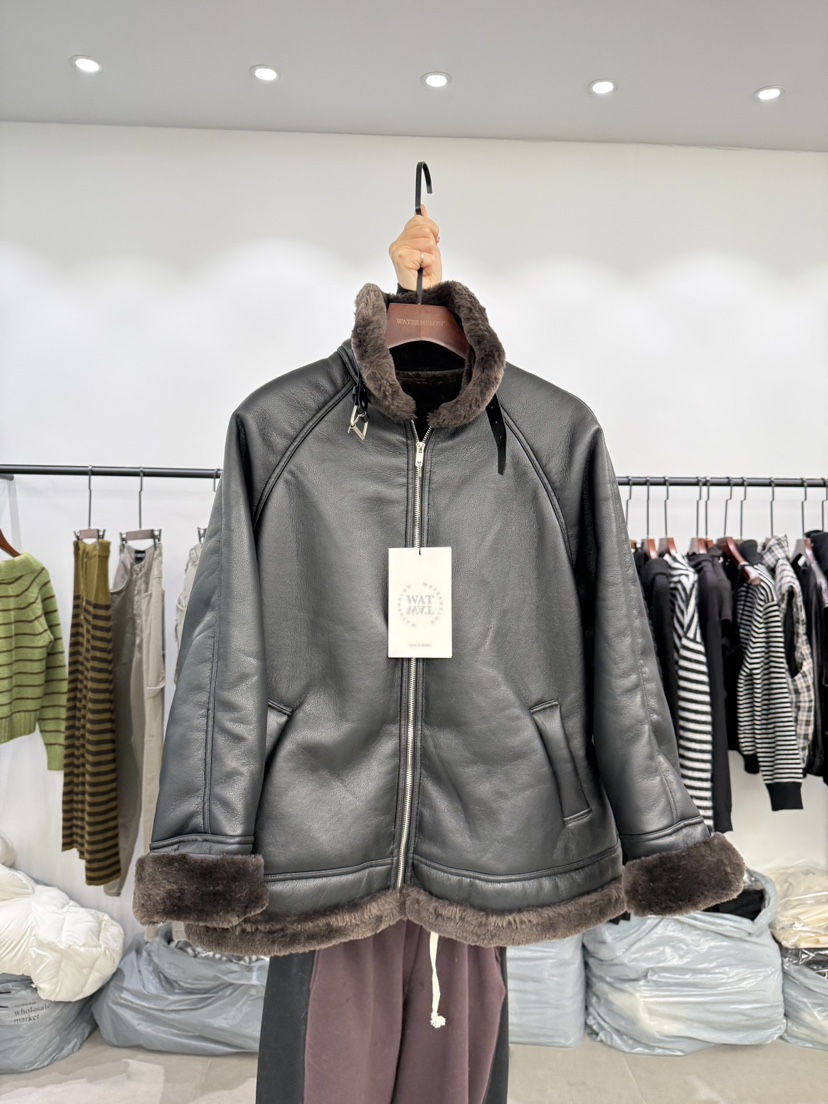 WATERMELON東大門㊣直郵女士新款25秋冬人氣真品時尚推薦夾克WATER MELON夾克圖色2