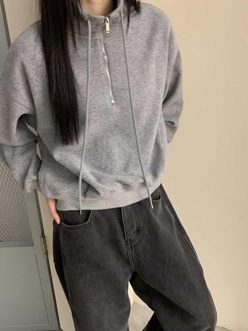 RIVER RAIN韓國直郵㊣女裝新品職業25秋冬時尚推薦衛衣加絨RIVER RAIN衛衣