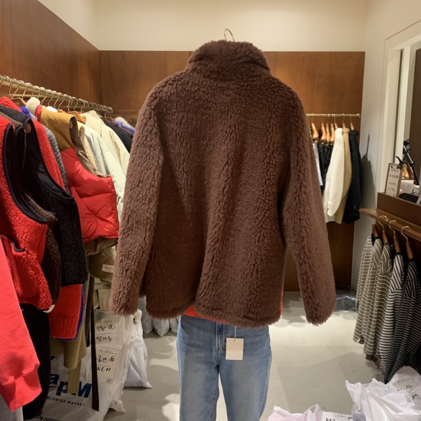 HEBON東大門㊣實拍女士新款職業25秋冬推薦真品休閑短款大衣HEBON短款大衣