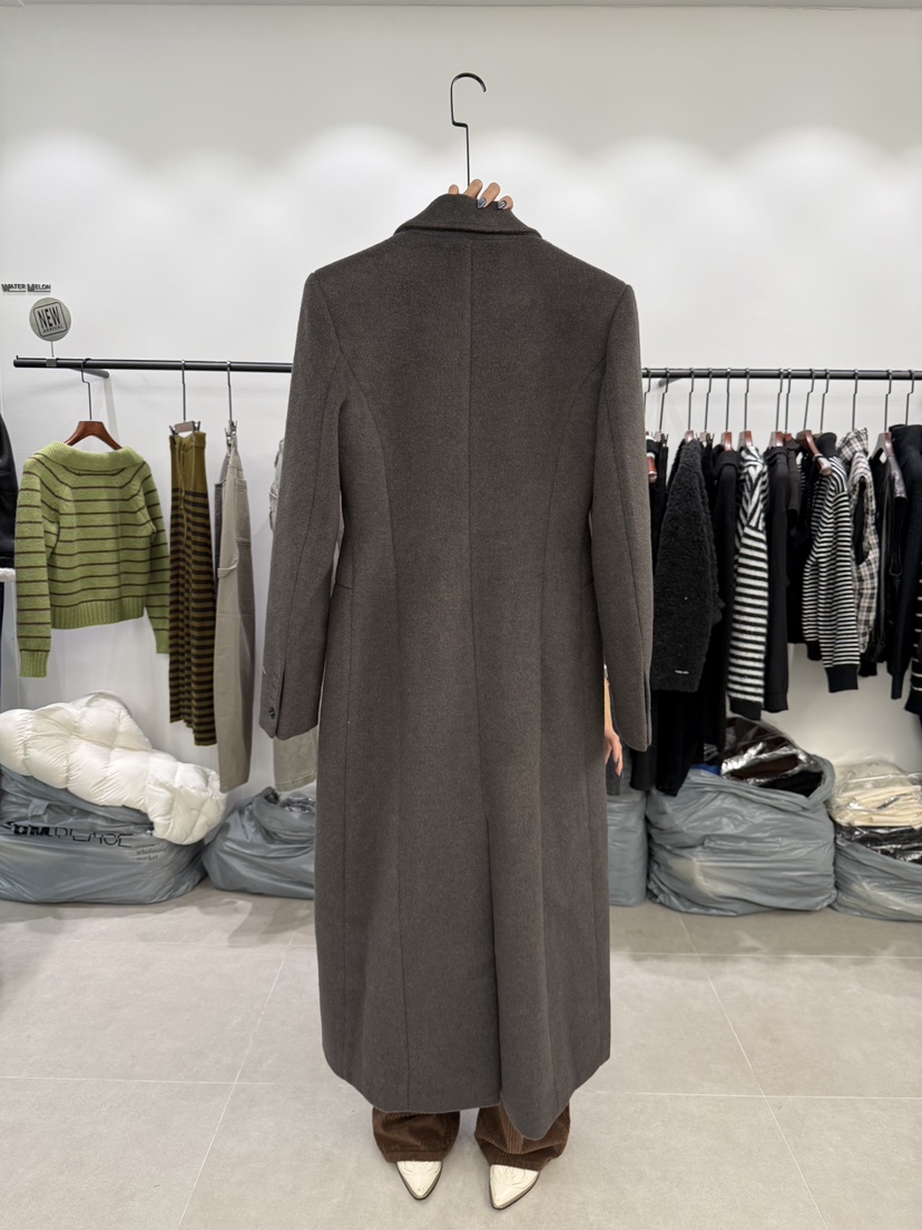 WATERMELON東大門㊣直郵女士新款25秋冬真品熱賣中長款大衣WATER MELON中長款大衣