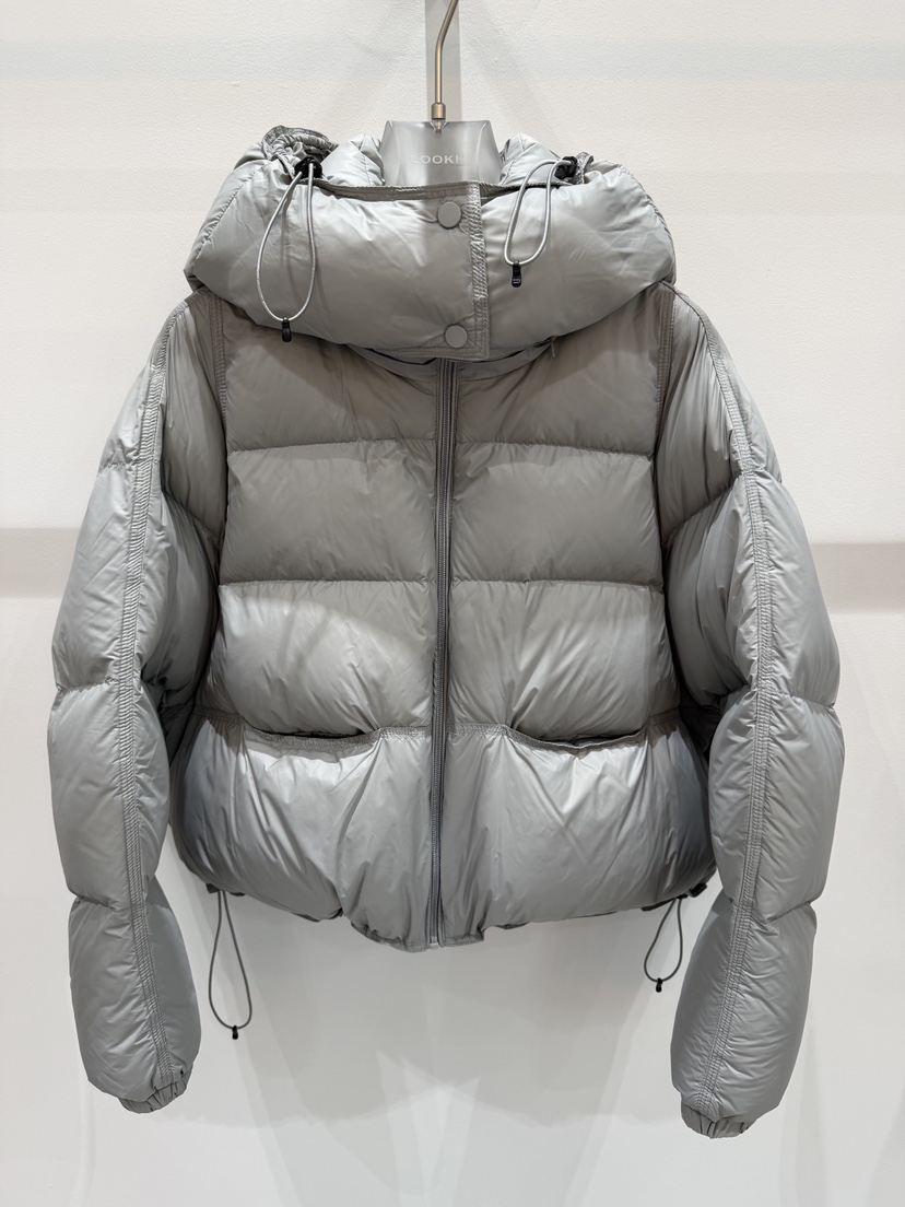 LOOKK東大門㊣直郵女裝新品人氣時尚真品短款羽絨服鴨毛鴨絨LOOKK短款羽絨服圖色3