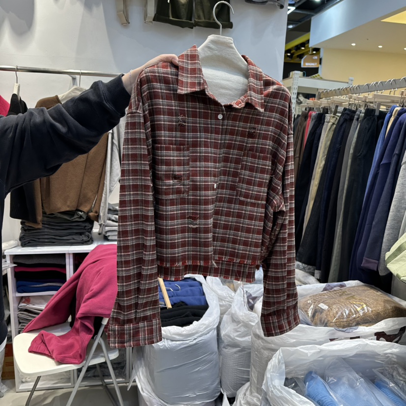 WASHBLUE東大門㊣代購女裝新款時尚休閑職業25秋冬襯衫蕾絲衫WASHBLUE襯衫/蕾絲衫圖色1打折